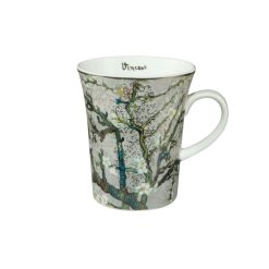 petit mug les amandiers en fleurs van gogh argenté