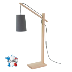 lampe à poser Josephine abat-jour gris