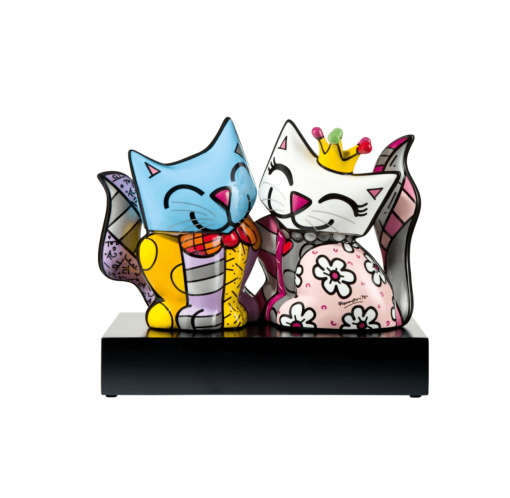 figurine duo chat soul mates 66451721 romero britto