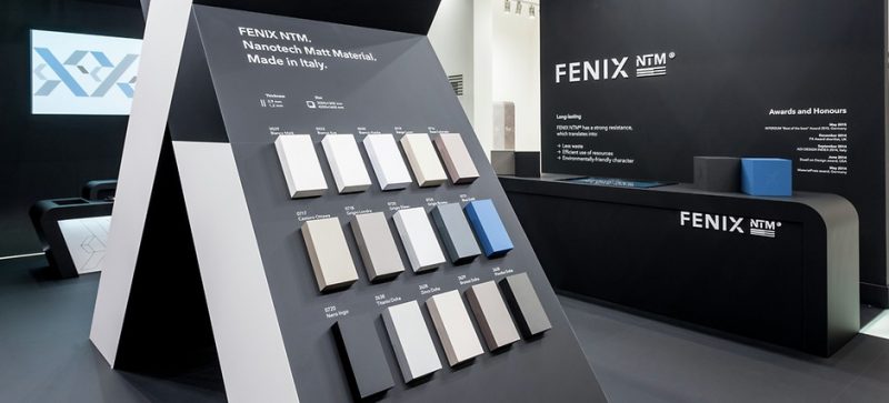 les différentes finitions du stratifié Fenix NTM