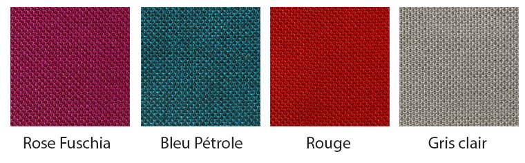 nuancier des couleurs de tissu Kebe