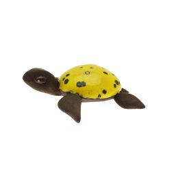 tortue jaune de décoration en céramique