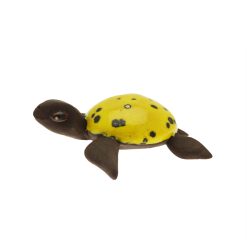 tortue jaune de décoration en céramique