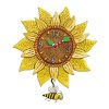 Horloge Sunflower par Michelle Allen