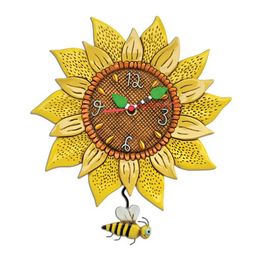 Horloge Sunflower par Michelle Allen