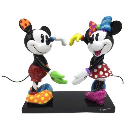 Figurine Mickey et Minnie Disney par Britto