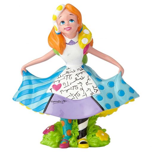 Figurine Alice aux pays des merveilles par Britto