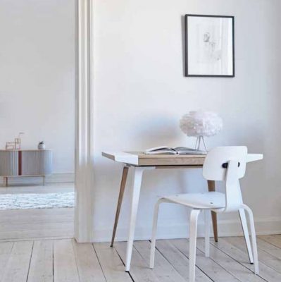 Bureau En Chene Clair Et Blanc Ambitions Umage