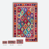 tapis santa fé multicouleur