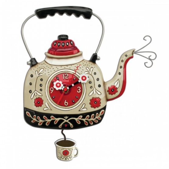 Horloge Teakettle de Michelle Allen