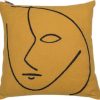 Coussin Visage style Arty de David Fussenegger