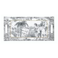 PLATEAU 40X19CM EN MELAMINE RETRO JUNGLE