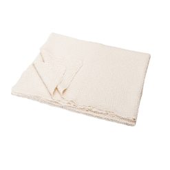 Dessus de lit 100% coton écru-220 x 240 cm- Vigo 5091_60_2