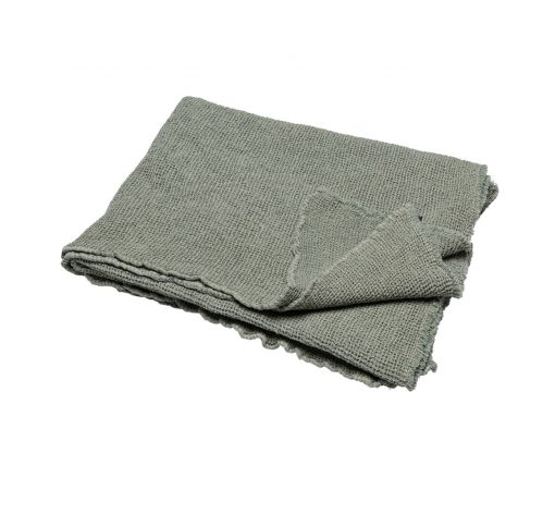 Plaid coton recyclé gris- 130 x170 cm-Loft 5016_51_2
