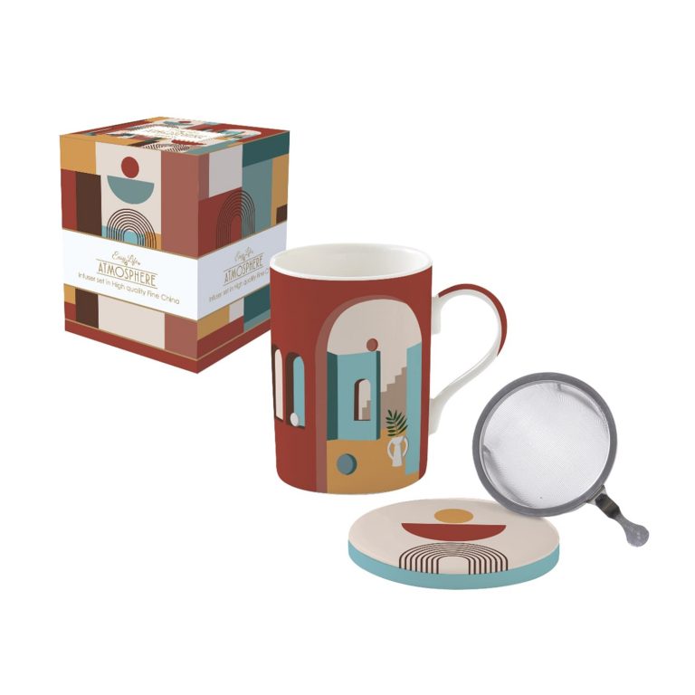 Mug Géant En Porcelaine - Capacité 60 Cl (600 Ml) - Forme Originale - Idéal Pour Café, Thé, Chocolat Chaud - Cadeau Personnalisable