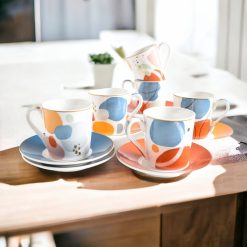 SHAPES Coffret mug Tisanière porcelaine