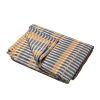 plaid imprimé à rayures