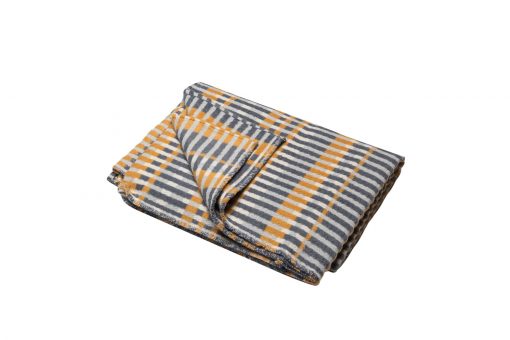 plaid imprimé à rayures