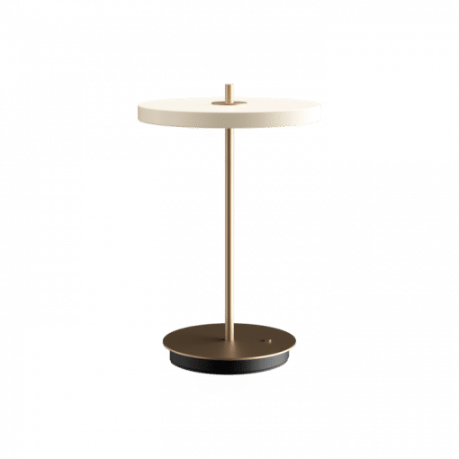 lampe a poser portable asteria umage blanc perle