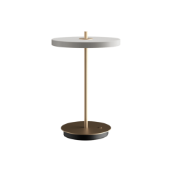 lampe a poser portable asteria umage gris clair