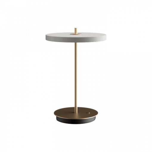 lampe a poser portable asteria umage gris clair