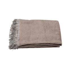 grand plaid doux taupe