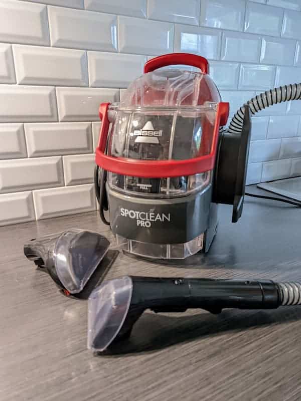 bissell spotclean pro pour enlever taches canapé