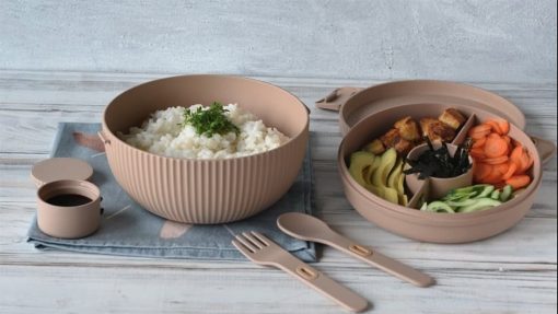 lunch box compartimentée