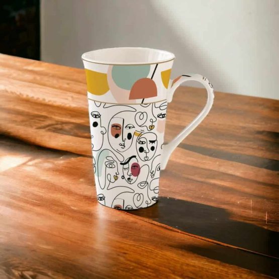 Mug géant 60 cl en porcelaine Modernism