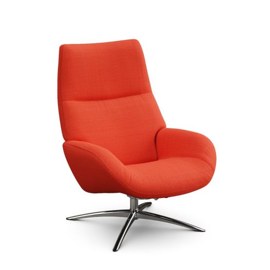 fauteuil lotus tissu tulipe