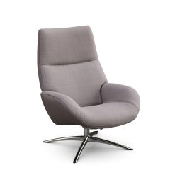 fauteuil relax pivotant tissu lido grey