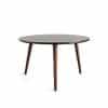 Stylo Table Ø70 Black Oak Veneer