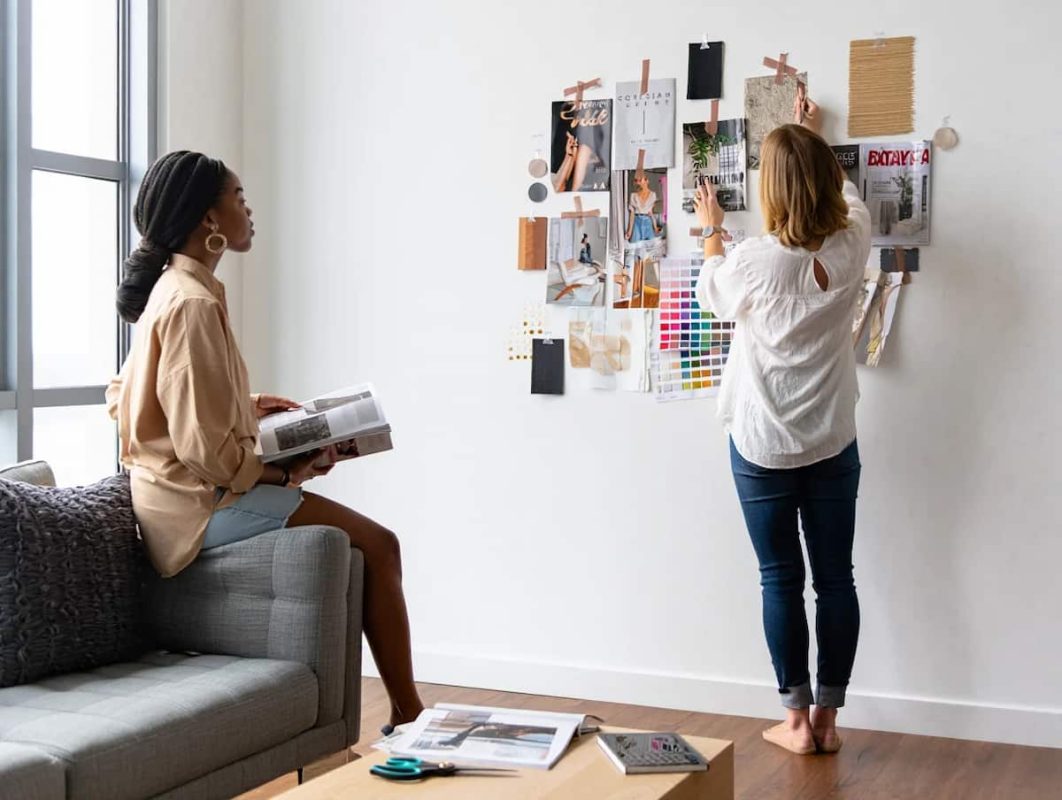créer un moodboard déco