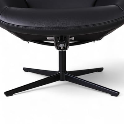 Pied Bossa Flat métal noir