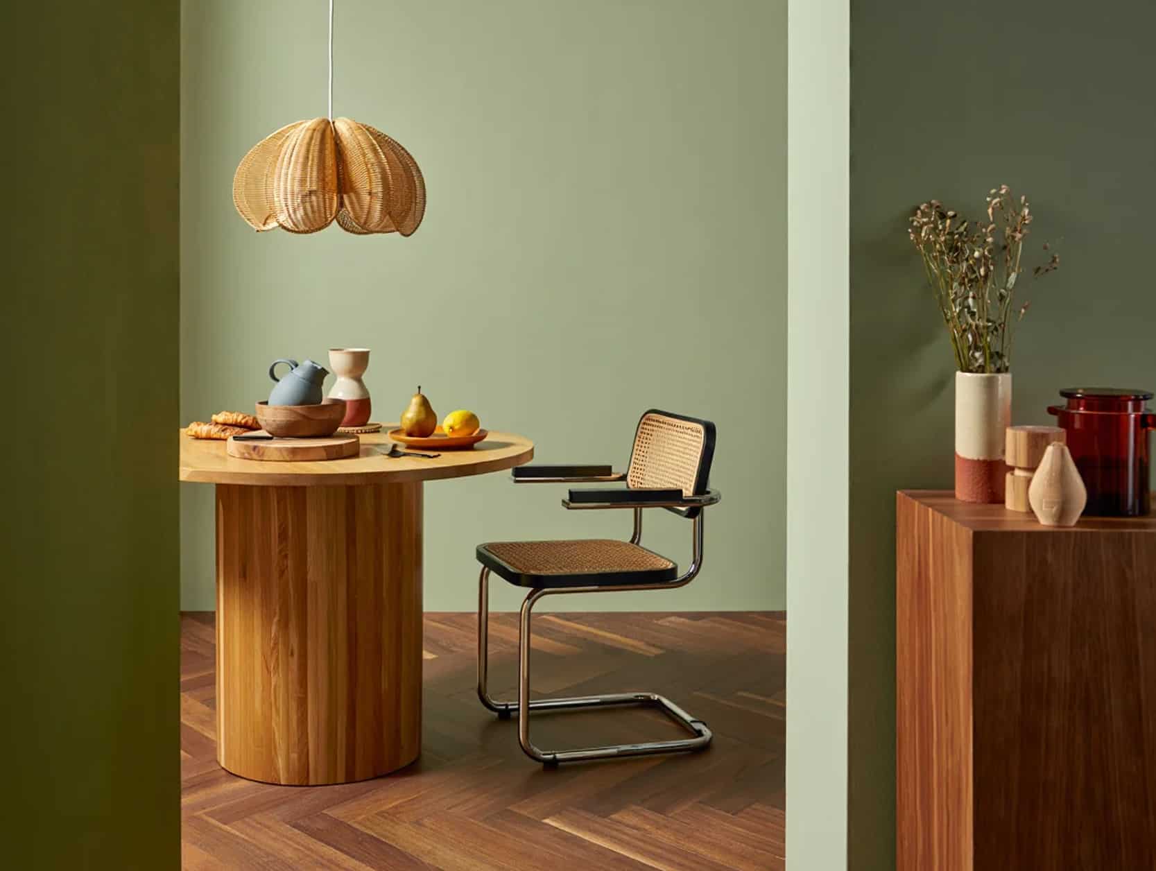 une simple peinture permet de changer l'ambiance générale de la maison
