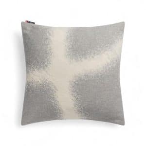 Coussin design gris pour canapé motif géométrique en 50 x 50 cm