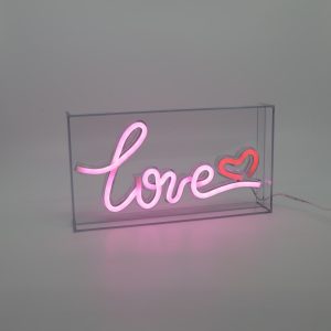 décoration love lumineuse