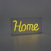 Lampe LED néon lumineux "Home"