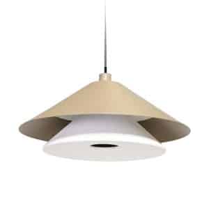 détail du spot taupe de 14cm