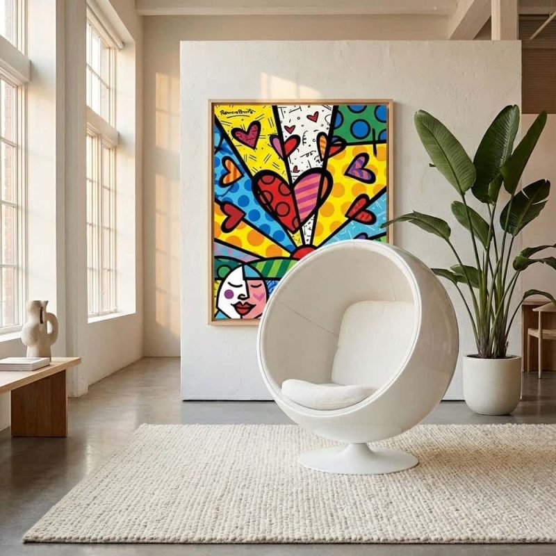 le ball chair d'aarnio l'audace pop des années 60 en forme de bulle