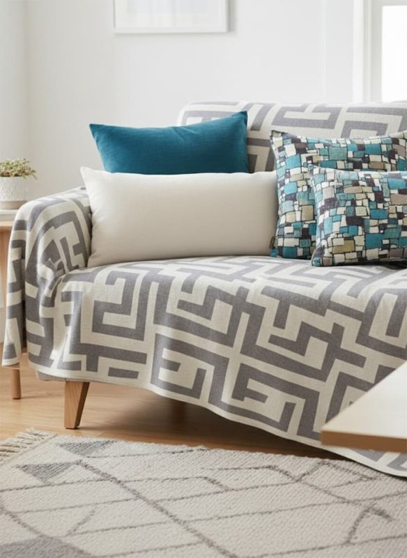 recouvrir d'un plaid son canapé