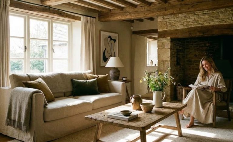 Déco campagne chic : créer une ambiance douce et intemporelle