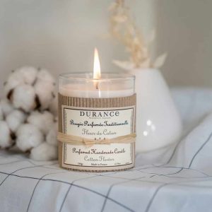 Bougie fleur de coton Durance