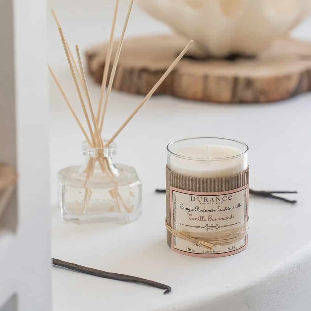 Bougie parfumée Vanille gourmande 180gr Durance