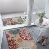 paillasson de porte fleurie hydra haze de kleen tex
