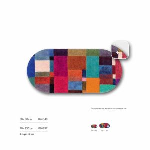 Tapis ovale de couloir