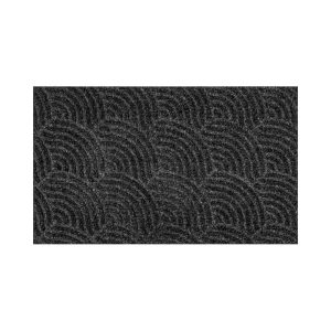 Paillasson extérieur résistant à la pluie, original, recyclé Waves par Wash 'n dry