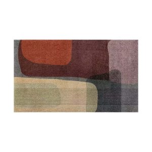 Tapis intérieur de porte Arcadia - Kleentex de Wash 'n dry - antidérapant, extra fin 7mm, multicolore