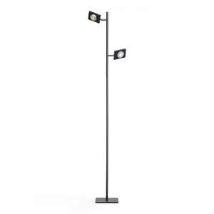 lampadaire double éclairage
