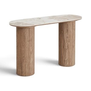 console pieds colonne